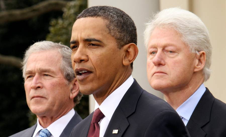 Obama, Bush y Clinton ofrecen hacer campa&ntilde;a por la inmunizaci&oacute;n