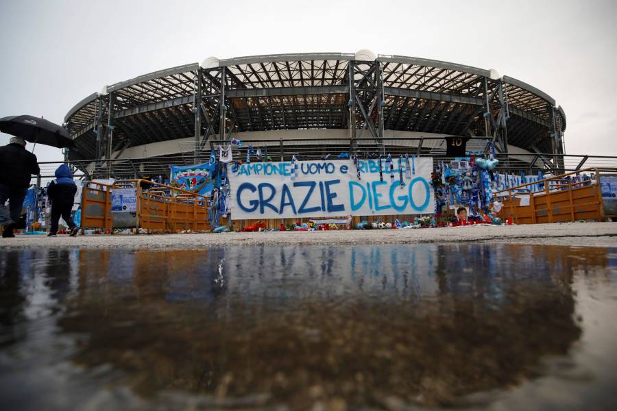 Oficial: Estadio del Napoli, pasa a llamarse “Diego Armando Maradona”