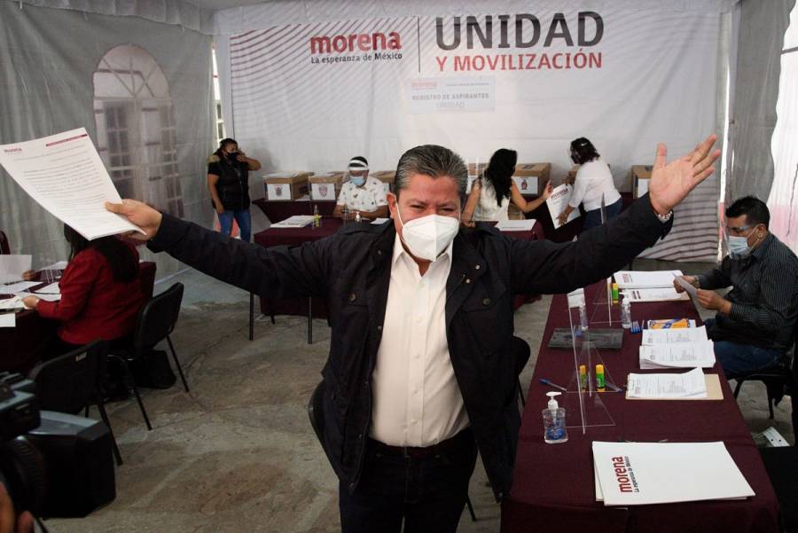 David Monreal como precandidato de Morena por Zacatecas