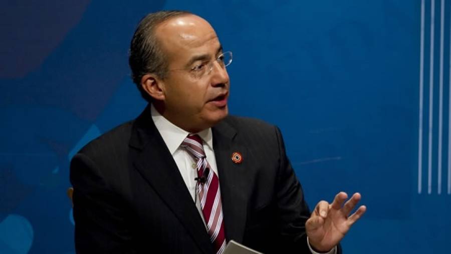 Felipe Calderon reveló que tuvo la cabeza de Aristegui durante su gobierno