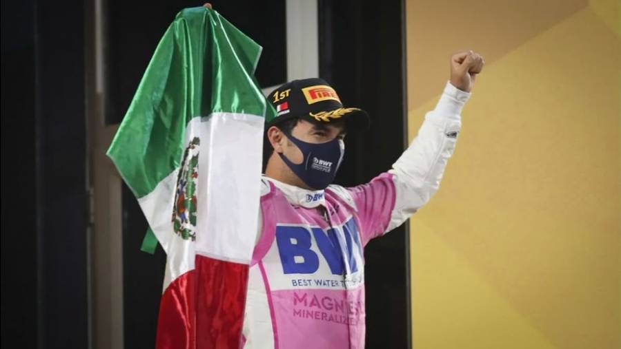 AMLO felicita al “Checo” Pérez por su triunfo