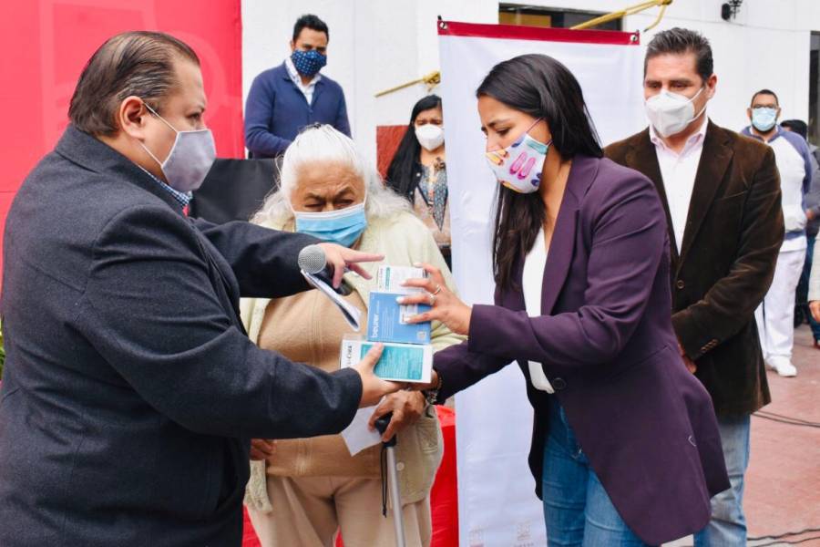 Envían aparatos médicos y motrices a personas con discapacidad en Magdalena Contreras