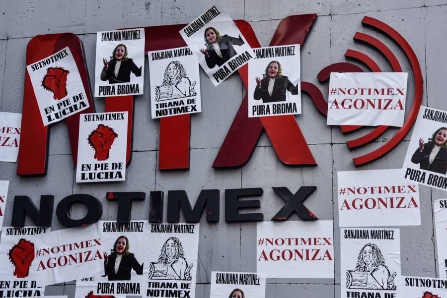 AMLO espera perdón y acuerdo antes de Navidad por conflicto en Notimex