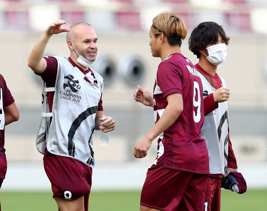 Iniesta y el Vissel Kobe clasifican a cuartos de final en la Champions asiática