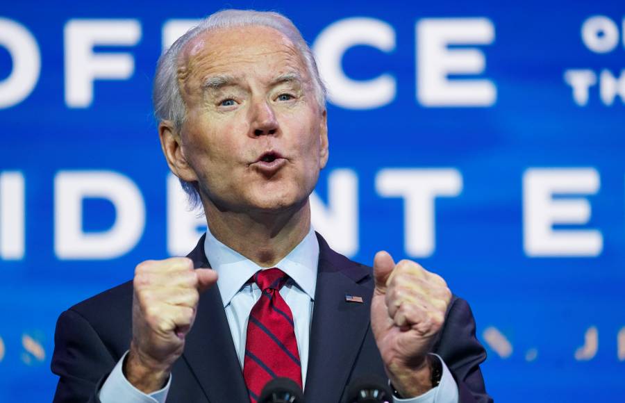 100 millones de vacunas contra Covid en los primeros 100 días como presidente, promete Biden