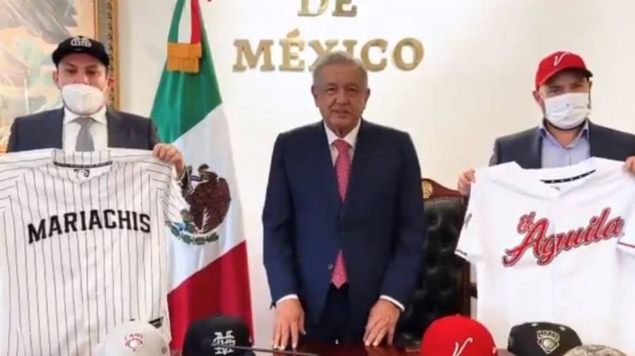 El Águila y Los Mariachis, nuevos equipos de la LMB anunciados por AMLO