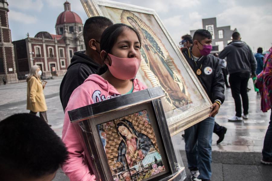 Papa Francisco pide celebrar a la virgen en casa, Claudia Sheinbaum agradece