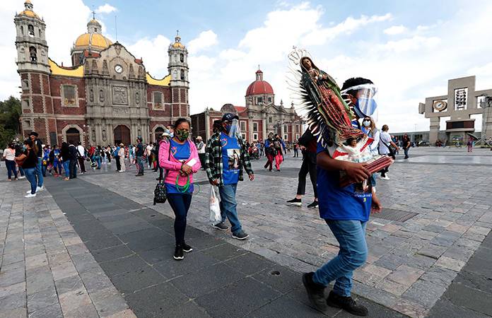 Reporta alcaldía Gustavo A. Madero arribo de más de 15 mil feligreses al templo mariano