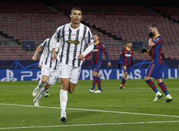 Juventus golea al Barcelona con doblete de Cristiano Ronaldo