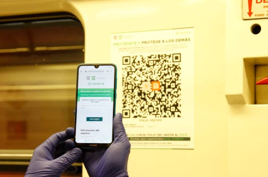 Metro pide a usuarios utilizar Código QR para evitar contagios de COVID-19