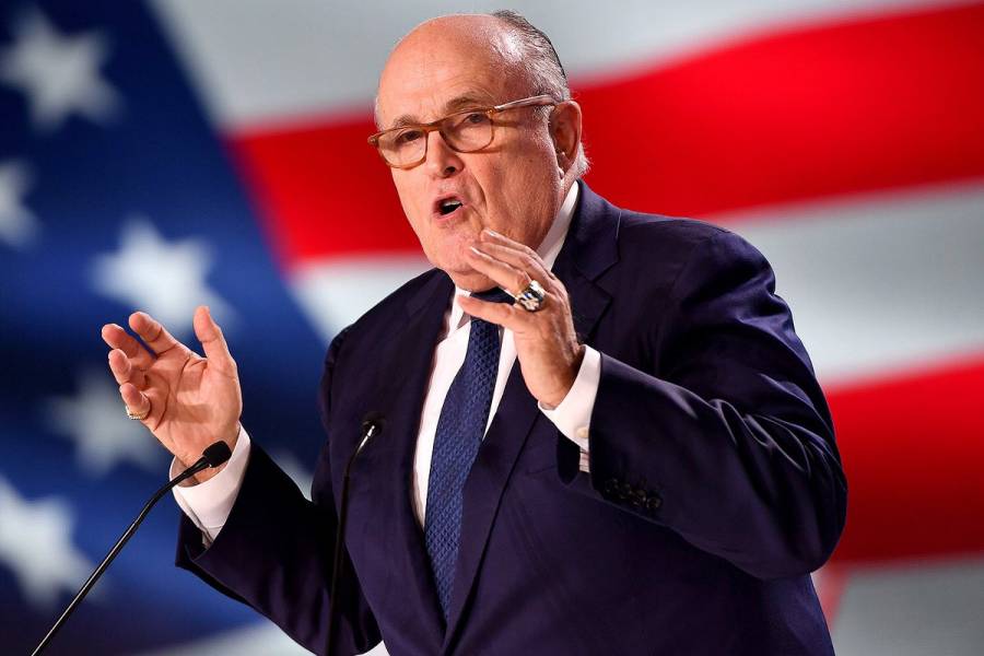 Rudy Giuliani dejará el hospital tras ser internado por Covid-19