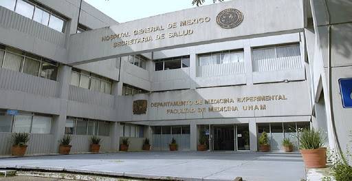 En Semáforo Rojo por Covid Hospital General de México en CDMX