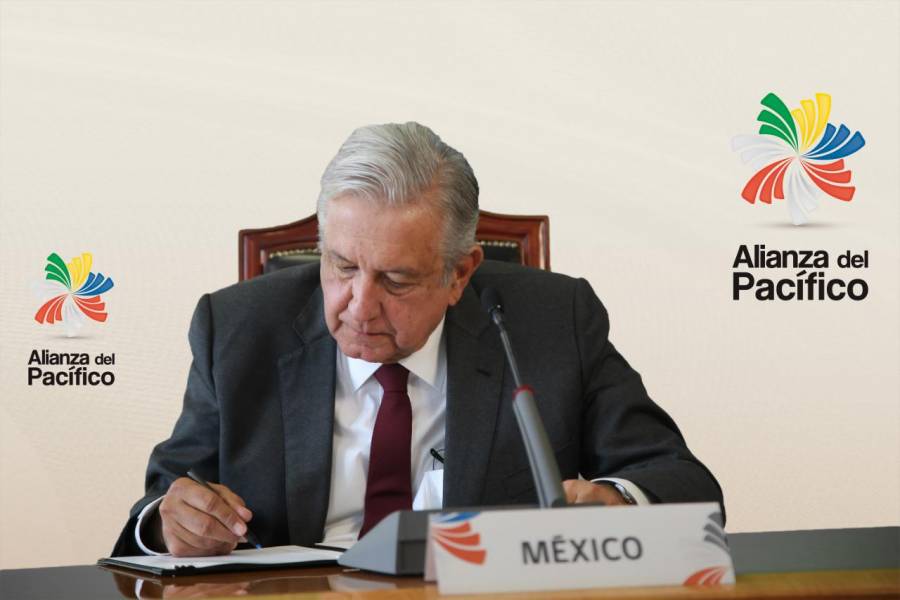 Declaraci&oacute;n de Santiago por presidentes de Chile, Colombia, M&eacute;xico y Per&uacute;