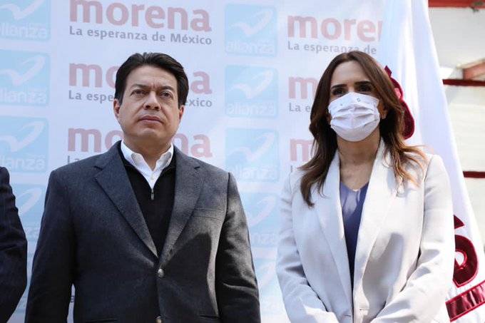 Clara Luz Flores, candidata de Morena a gubernatura de Nuevo León