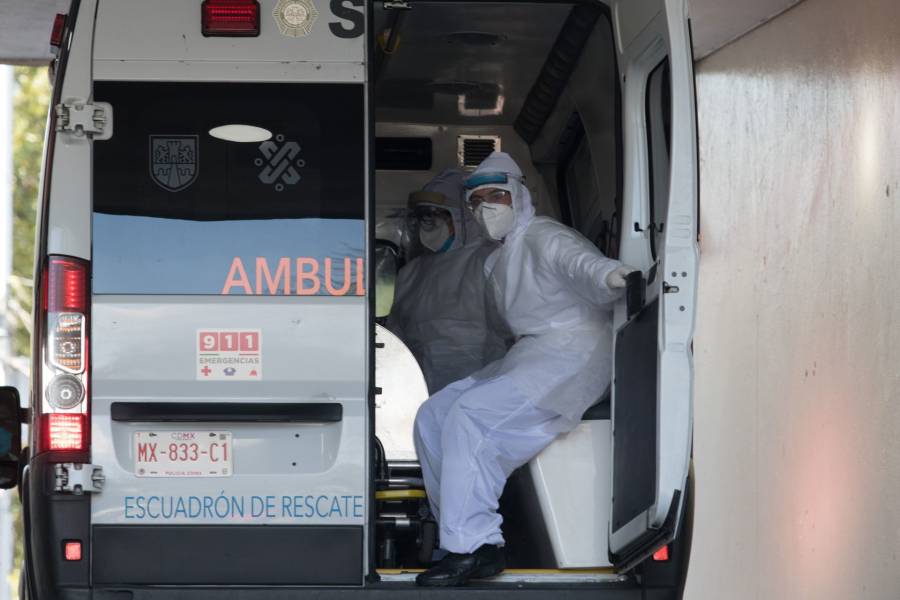 Abuelito con síntomas de Covid-19 falleció rumbo a la clínica 4 del IMSS