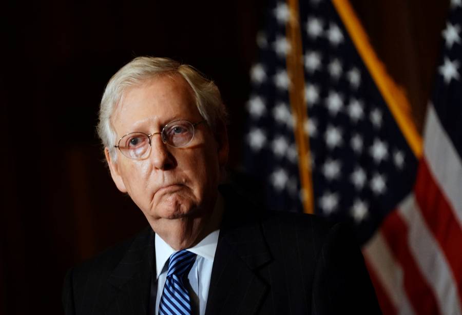 Mitch McConnell, l&iacute;der republicano en el Senado, felicita a Biden