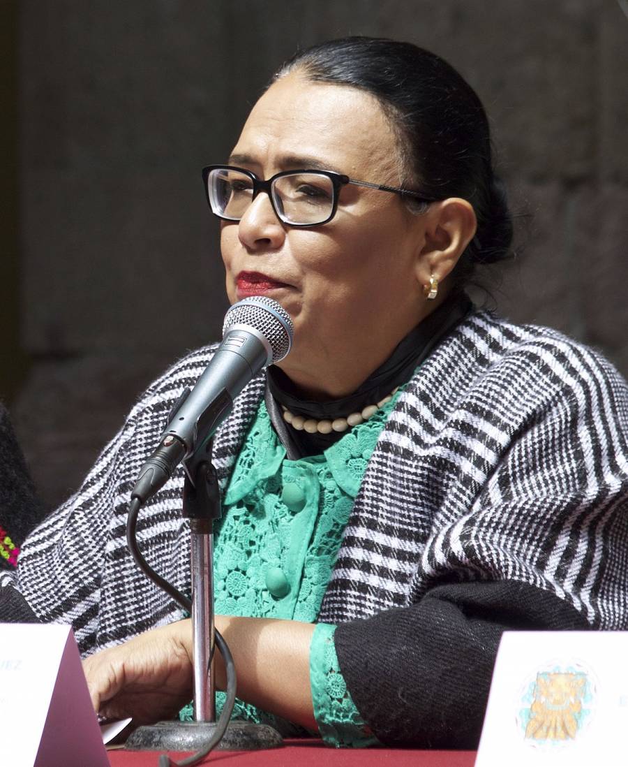 Se reunieron AMLO y Rosa Icela Rodr&iacute;guez, propuesta para la SSPC