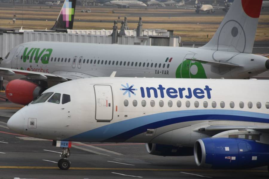 Interjet cancela todos sus vuelos para este 2020