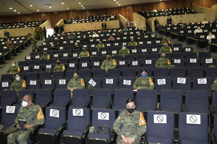 Secretaría de Salud inicia con capacitación de aplicación de vacuna a personal de Sedena, Marina, IMSS, ISSSTE Y Pemex