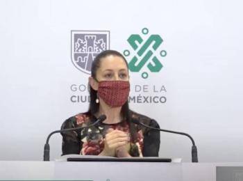 Descarta Sheinbaum Centro Hist&oacute;rico como foco de propagaci&oacute;n de Covid-19