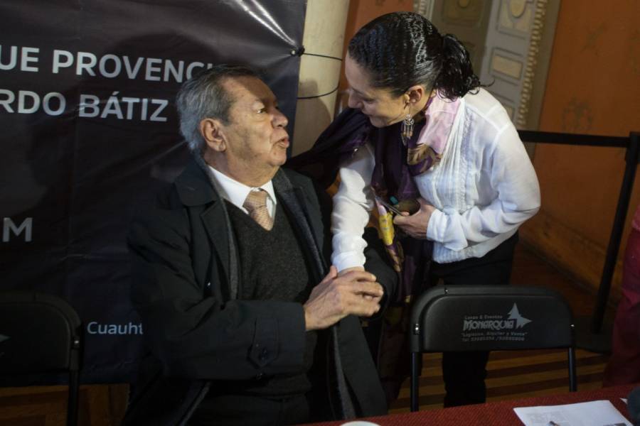 Muñoz Ledo felicita a Sheinbaum por su “racionalidad”, por cambio a semáforo rojo