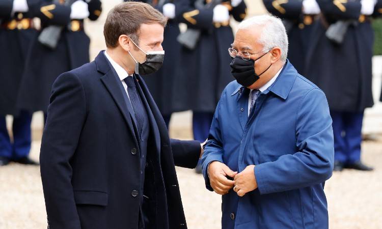 Antonio Costa, primer ministro portugués se aísla tras encuentro con Macron