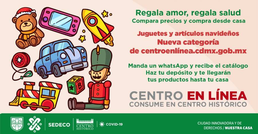 ¡Comercios del Centro Histórico ya venden en línea!