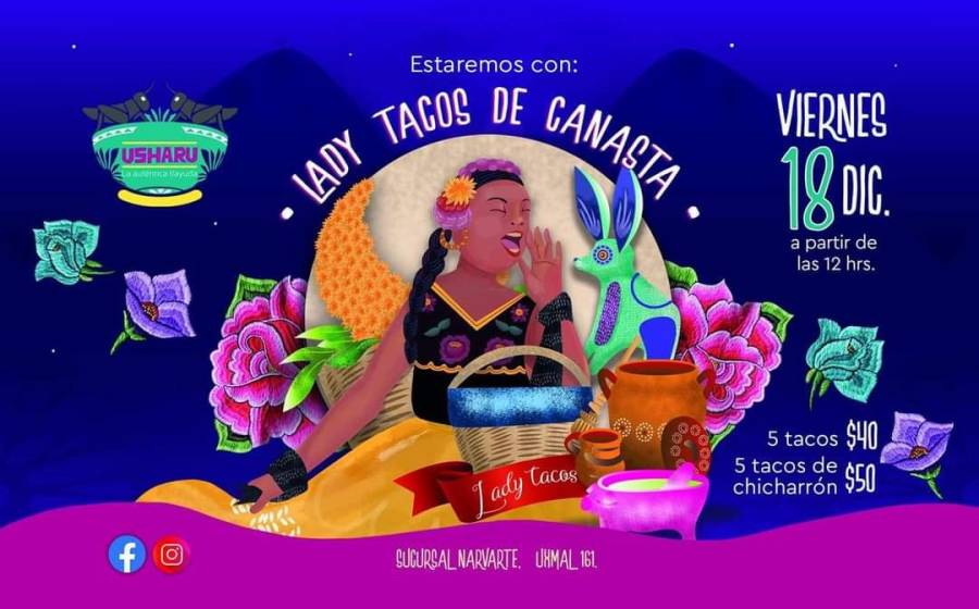 Lady Tacos de Canasta estrena local de comida cerca del Metro y Metrobús Etiopía