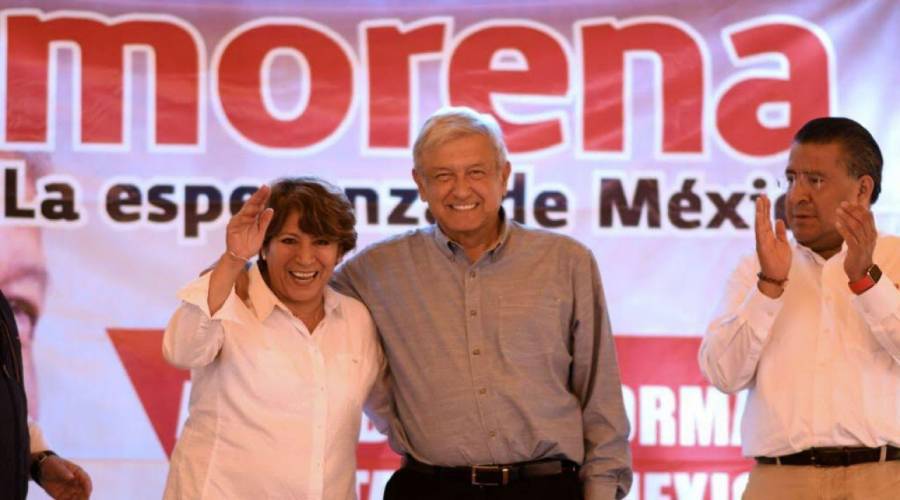 Nombra AMLO a Delfina Gómez titular de la SEP