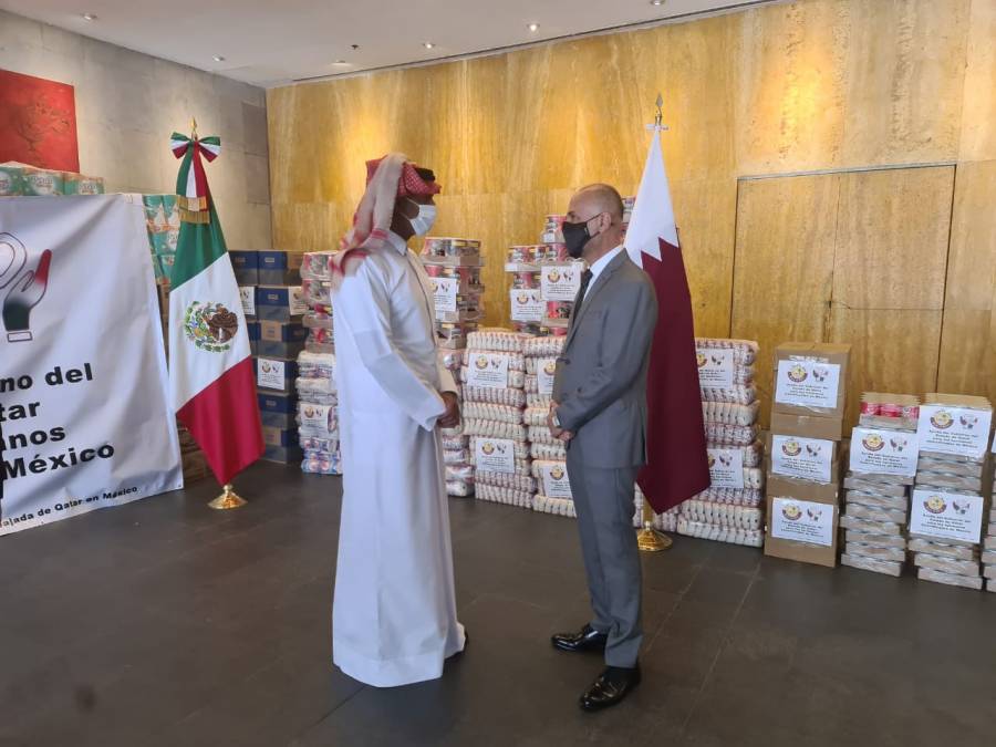 Qatar entrega ayuda humanitaria para damnificados en Tabasco y Chiapas