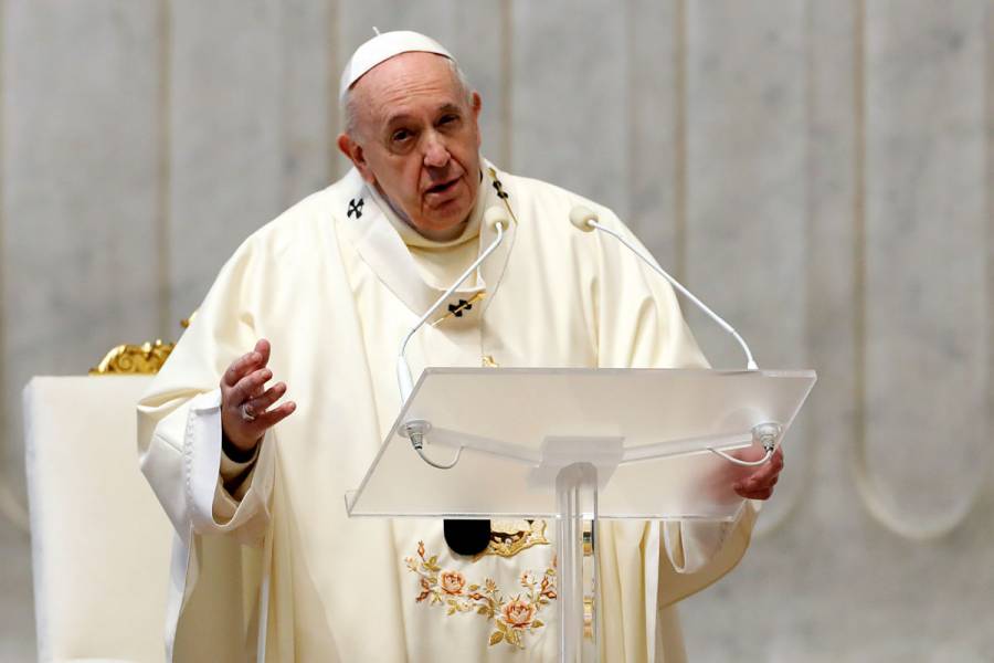 Papa Francisco celebrará Navidad y Año Nuevo al interior del Vaticano por COVID-19