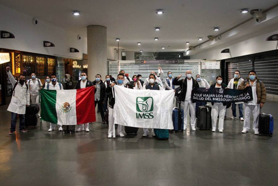 Llegan refuerzos médicos y hospital móvil a la CDMX