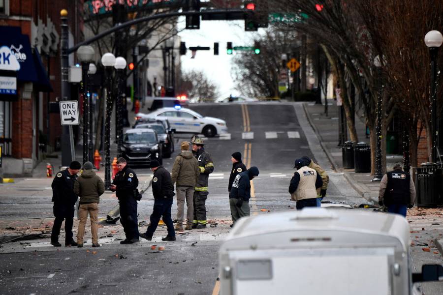 Explosión en Nashville deja al menos tres heridos; habría sido planeada