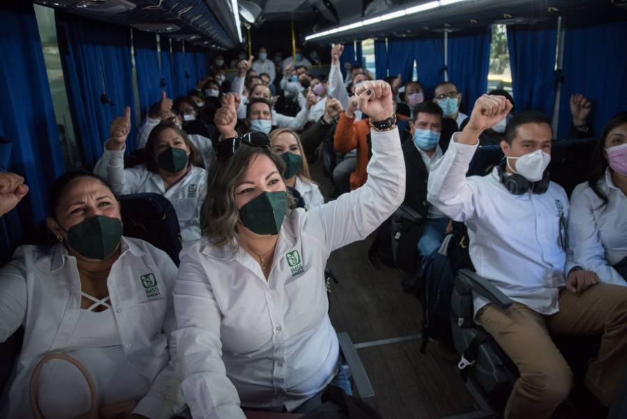 Agradece Claudia Sheinbaum llegada de médicos del IMSS a la CDMX por Operación Chapultepec