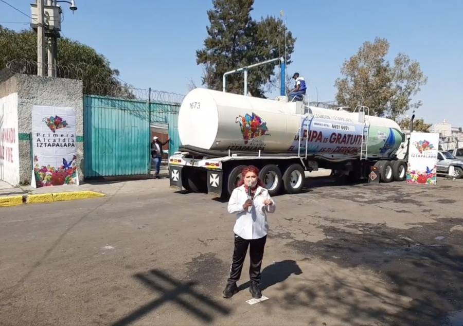 Distribuye Iztapalapa 1 520 millones de litros de agua