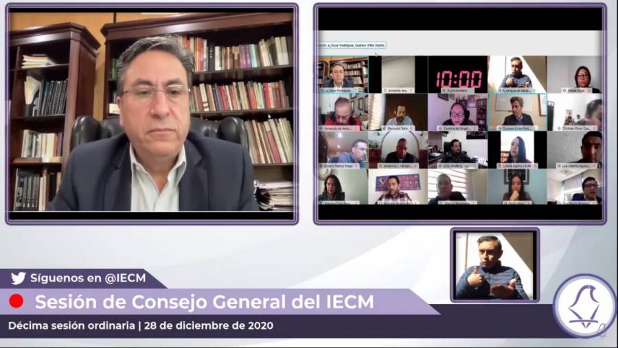 Aprueban reformas al reglamento del IECM para uso de herramientas tecnológicas