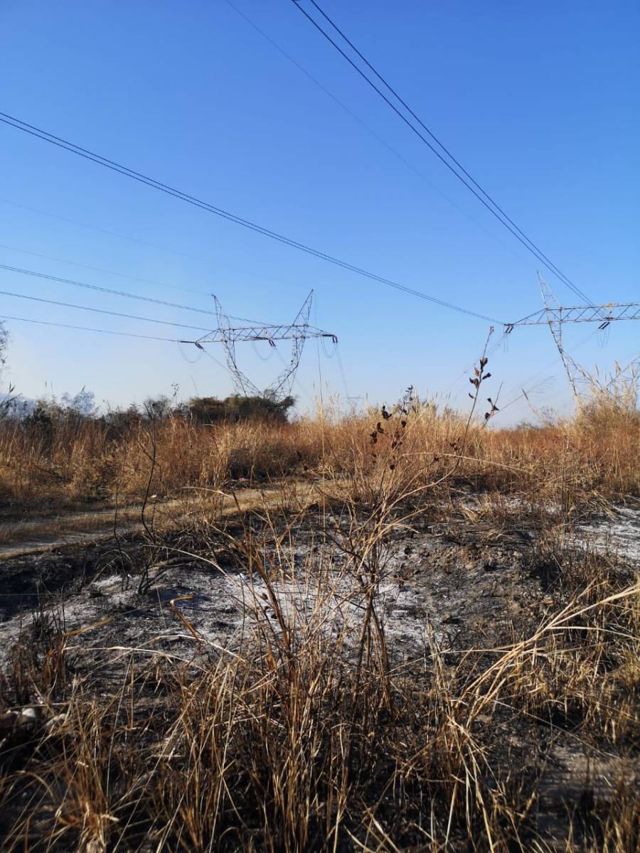 Presidencia da a conocer imágenes del incendio en Tamaulipas que provocó apagón