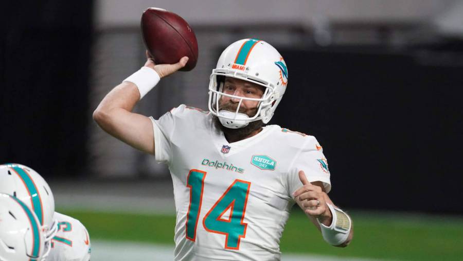 Ryan Fitzpatrick a cuarentena se perderá partido contra los Bills