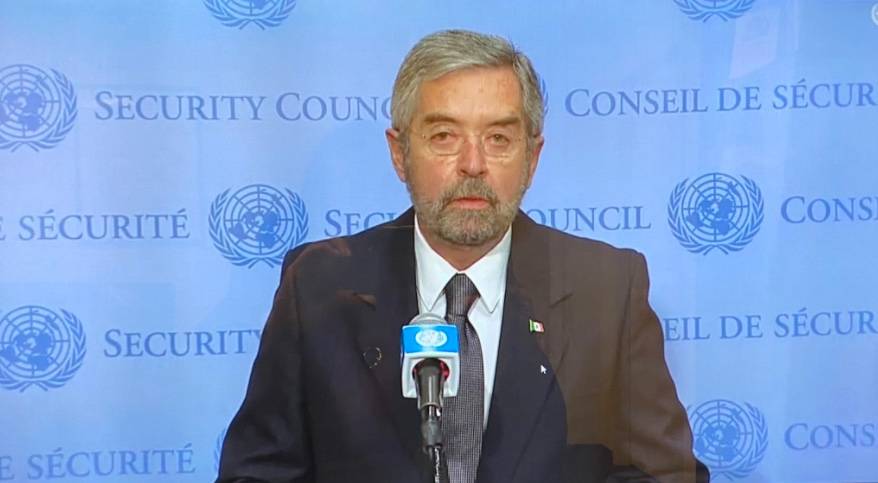 México resalta compromiso con el multilateralismo en su debut en el Consejo de Seguridad de la ONU