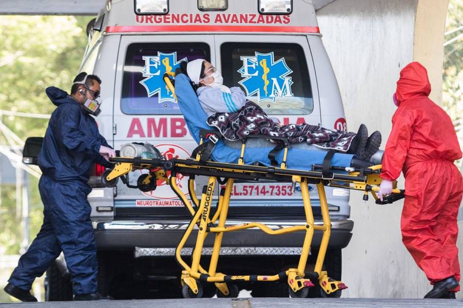 Zona metropolitana sólo llegó al 90% de saturación en sus hospitales: AMLO