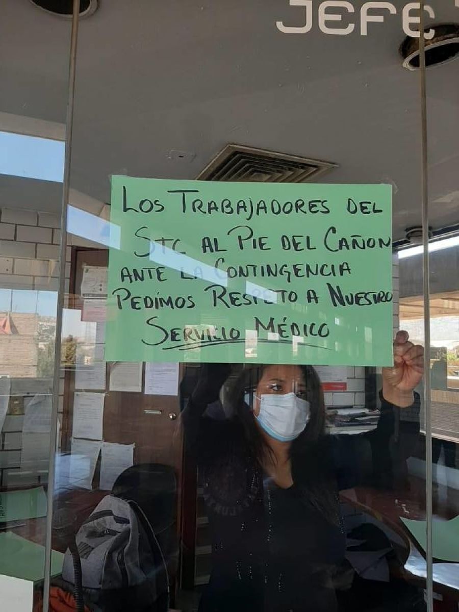 Polémica por servicio médico en el STC