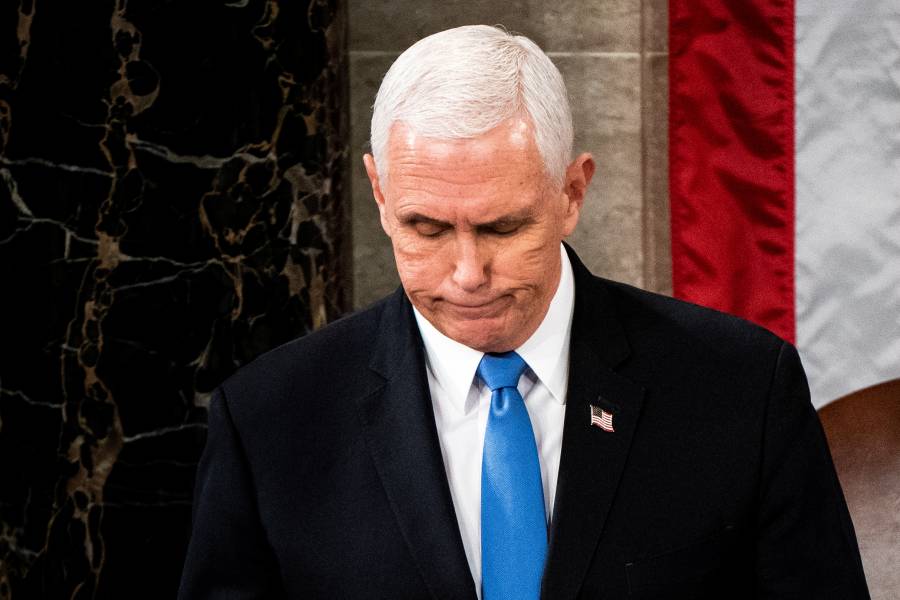Pence responde a Trump y asegura que no tiene poder para revertir elecciones