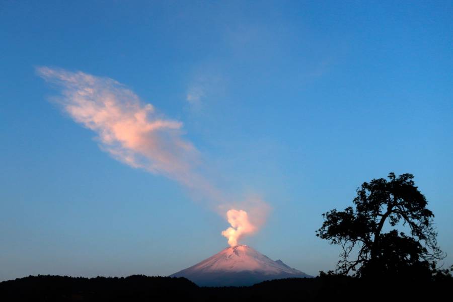 Especialistas analizan la actividad reciente del Popocatépetl