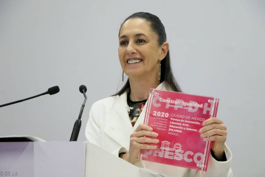 Recibe GCDMX premio de la UNESCO