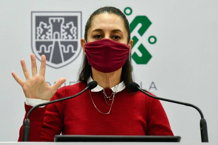 CDMX se mantendrá en semáforo rojo hasta el 17 de enero: Sheinbaum