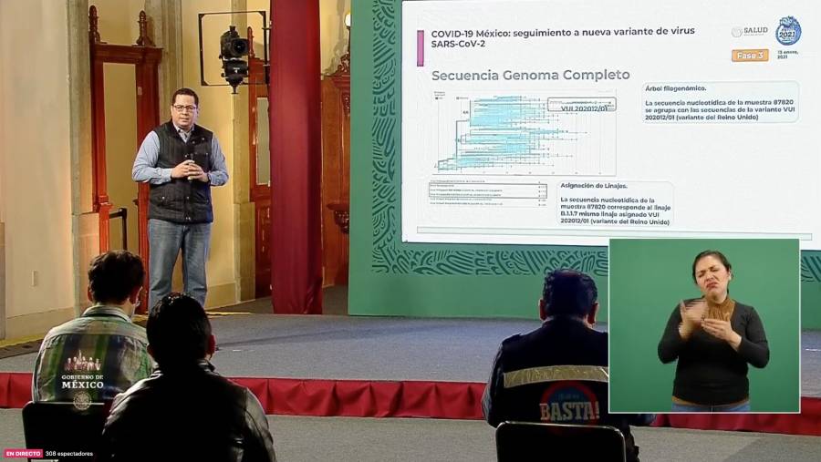 Se registran 10 mil 003 nuevos casos de Covid; confirman nueva variante del virus en México