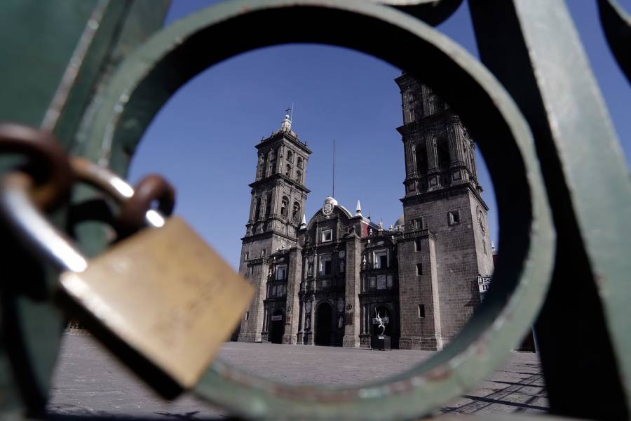 Iglesias y templos católicos de puebla se mantendrán cerrados