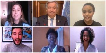 Insta ONU a que la pandemia sirva para construir un mundo m&aacute;s justo y saludable