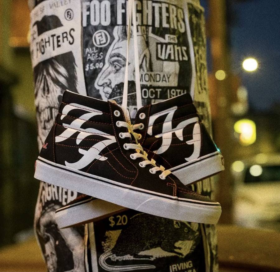 Vans lanzará tenis edición limitada para celebrar 25 aniversario de Foo Fighters