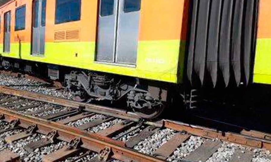 Descarrila tren de la L&iacute;nea A del Metro en estaci&oacute;n La Paz
